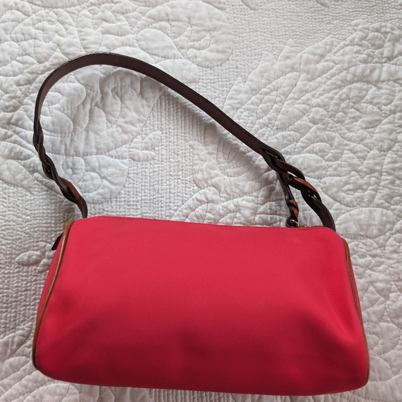 Dooney and Bourke hot pink! Nylon Lexi Shoulder - Picture 4 of 11